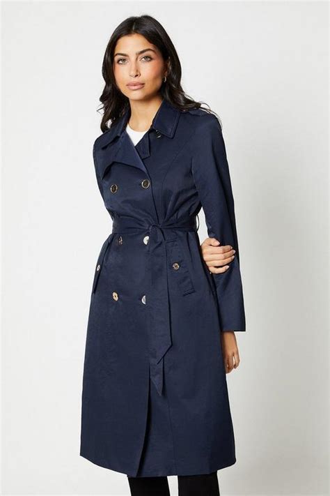 Jackets And Coats Detail Trench Coat Wallis