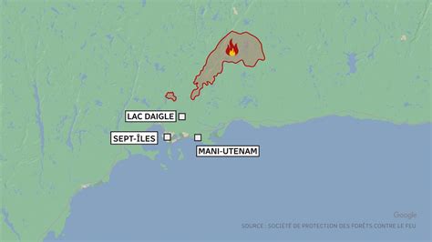 Feux De Forêt évacuation De La Communauté Innue De Mani Utenam Les