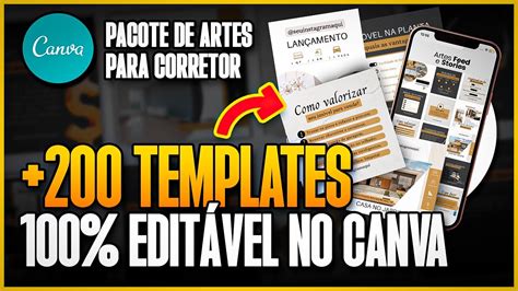 Artes Para Corretor De Im Veis Mais De Posts Edit Veis No Canva