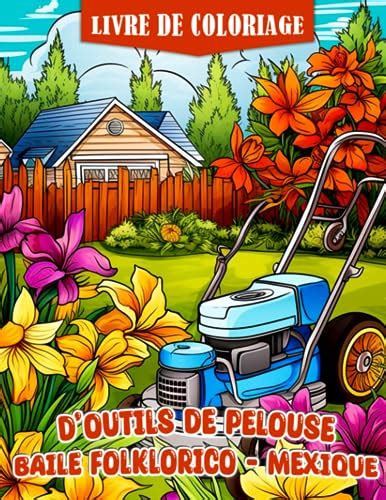 Livre De Coloriage D Outils De Pelouse Et De Tondeuse Gazon Belles