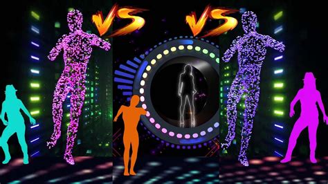 Super Dancer Stickman Disco Vs Disco Girls Tiles Hop EDM Rush