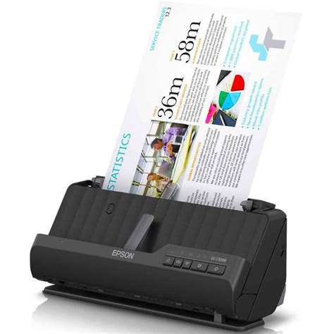 Epson WorkForce ES-C320W Portable Sheet-fed Document Scanner