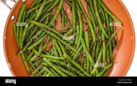 Pan Fried French Green Beans Haricots Verts Recipe String Beans On A