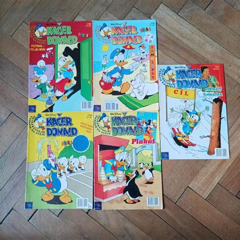 Asopis Komiks Pro D Ti Walt Disney Ka Er Donald Z Roku Aukro