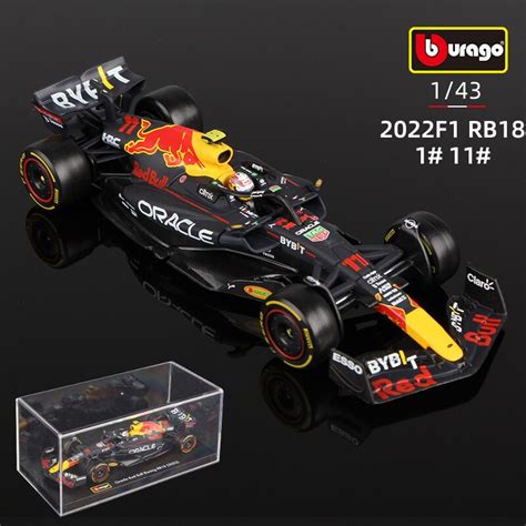 Bburago Coche De Carreras De TORO ROJO RB18 Perez Coche De Aleaci N