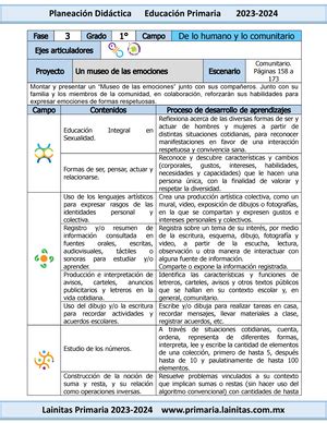 Aprendizajes Esperados Grado De Primaria Aprendizajes Esperados