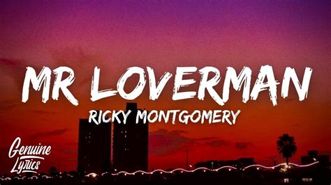 Ricky Montgomery - Mr Loverman (Lyrics) "and I miss my lover man" (Tiktok) Chords - Chordify