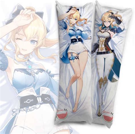 Amazon DrawyMe Jean Body Pillow Genshin Impact Body Pillow Case