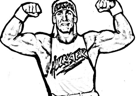 Wwe Coloring Pages Hulk Hogan Warehouse Of Ideas Hot Sex Picture