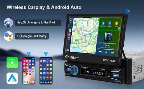 Actualizaci N Radio Inal Mbrica Apple Carplay De Un Solo Din