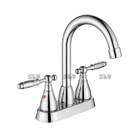 Sanitary Ware Deck Mounted Cupc Hot Cold Water Tap Faucets Bathroom Faucets And Hot Cold Basin