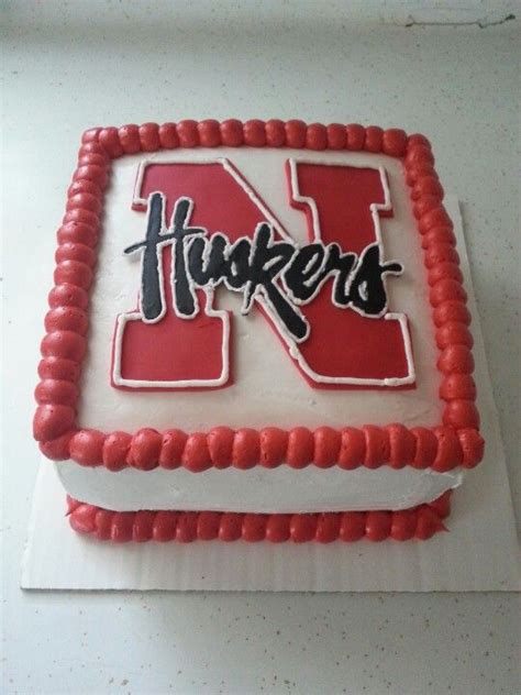 Nebraska Huskers Cake Cupcake Cakes Grooms Cake Cake