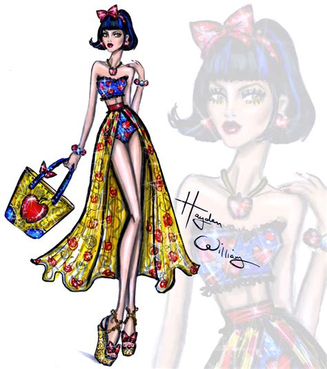 Hayden Williams Fashion Illustrations Disney Divas ‘beach Beauties