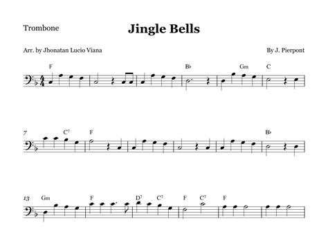 Jingle Bells Arr Jhonatan Lucio Viana By J Pierpont Sheet Music For