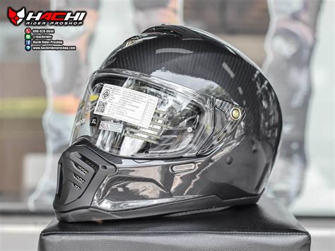 หมวกกันน็อค Scorpion Exo Hx1 Carbon Se Gloss Black