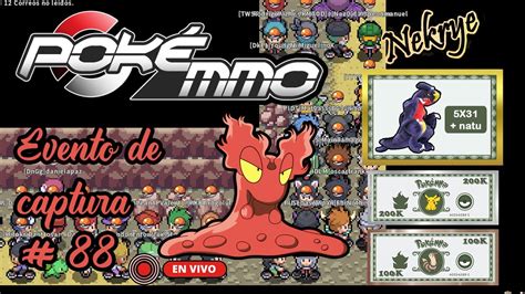 Evento De Captura De 88 Pokemmo Nekrye YouTube