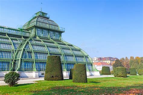 The Palm House Garden Of Schonbrunn Palace Editorial Photography