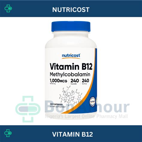 Buy Nutricost Vitamin B Methylcobalamin X Caps