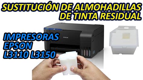 Reset Almohadillas De Tinta Epson L Reset Impresoras