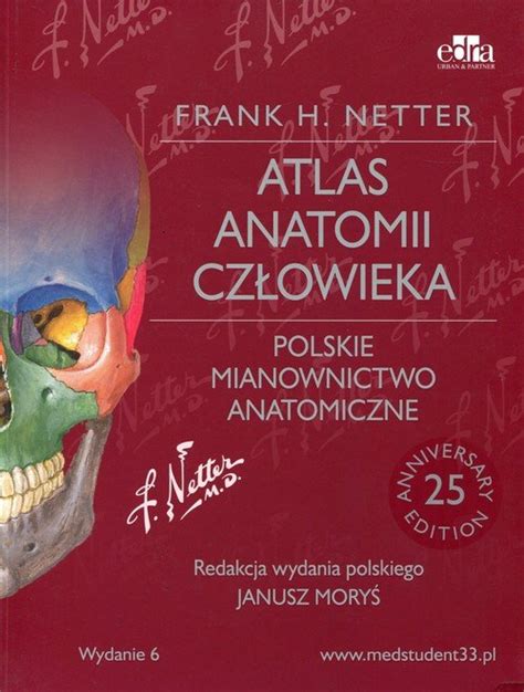 Atlas Anatomii Cz Owieka Polskie Mianownictwo Anatomiczne Netter