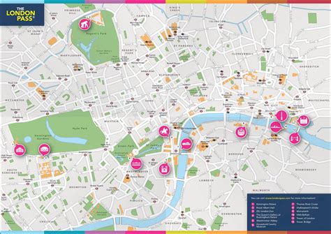 London Pass Map