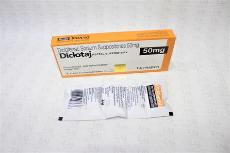 Diclofenac Sodium Suppository 50 Mg Manufacturers Suppliers In India