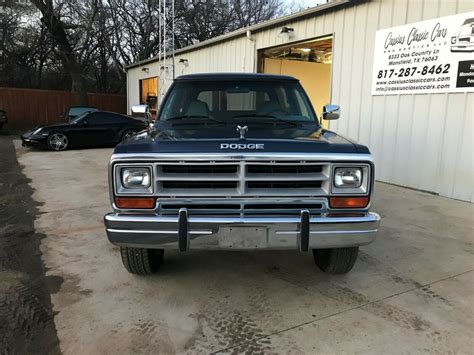 Dodge Ramcharger Le X Classic Dodge Ramcharger For Sale