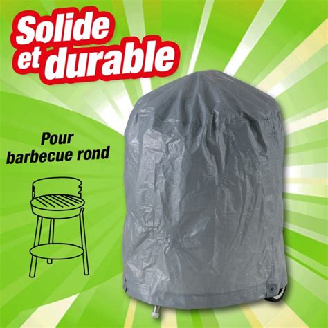 Housse de protection spéciale pour barbecue de forme ronde Titanium