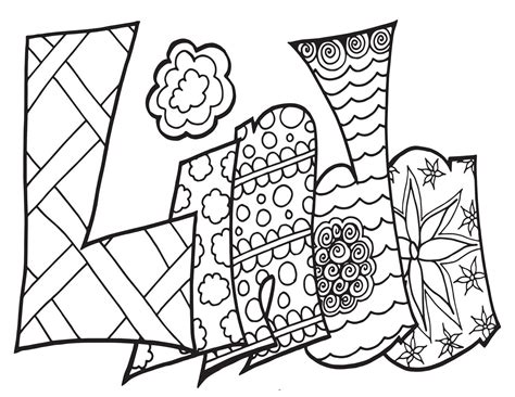 Linda Classic Stevie Doodle Free Coloring Page — Stevie Doodles Free