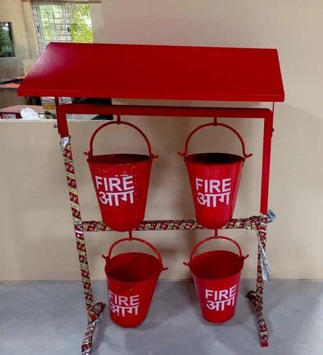 Fire Bucket Stand At Rs In Bengaluru Id