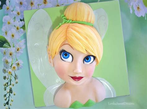 Tinker Bell Cake Decorated Cake By Lenkasweetdreams Cakesdecor