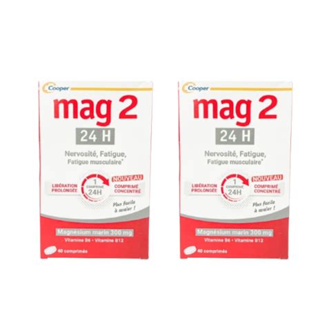 Mag 2 24h Prolonged Release Set Of 2x40 Tablets