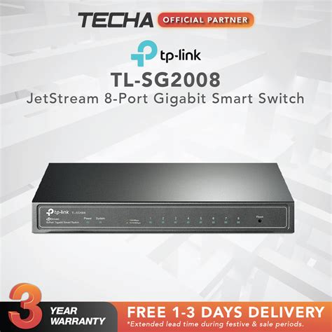 Tp Link Tl Sg Jetstream Port Gigabit Smart Switch Lazada