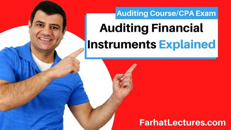 Auditing Financial Instruments Auditing And Attestation Cpa Exam