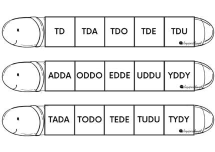 Logopedyczne Robaki Tr Oraz Td Dd Tt Bezp Atnie Logopestka Pl