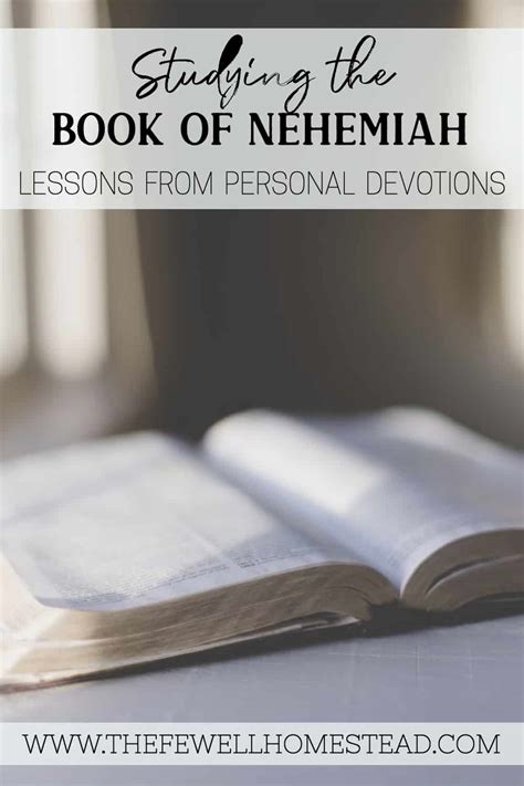 Bible Study | The Story of Nehemiah - Amy K Fewell | Homesteading for ...