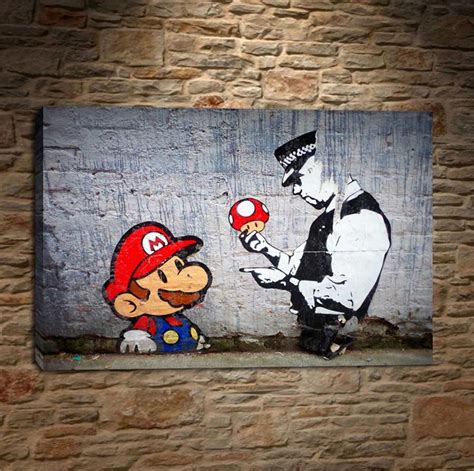 Banksy Graffiti Artwork