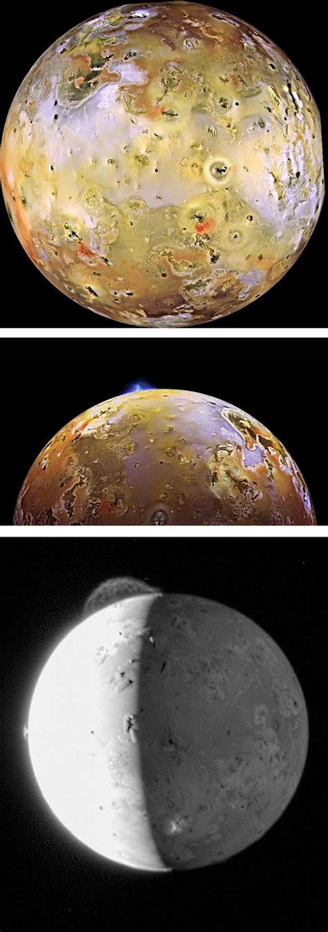 Io One Of Jupiters Moons Is The Most Volcanically Active Place In The