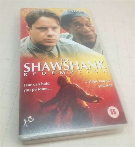 THE SHAWSHANK REDEMPTION VHS Video Cassette Tape PAL 1994 Tim Robbins