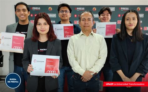 Estudiantes de UPAEP participan en el Hackatón 2023 de Audi México UPRESS