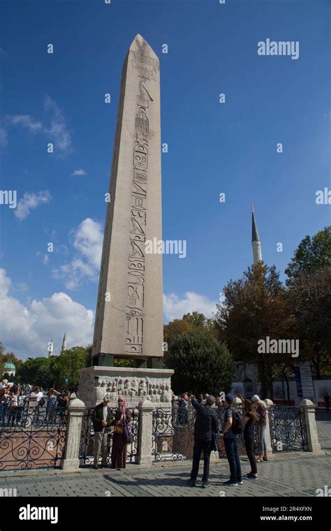 Egyptian Obelisk Of Theodosuis Hi Res Stock Photography And Images Alamy