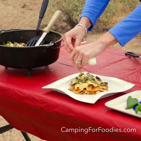 Dutch Oven Lasagna Tenting Recipe No Noodle Boiling The Travel Check