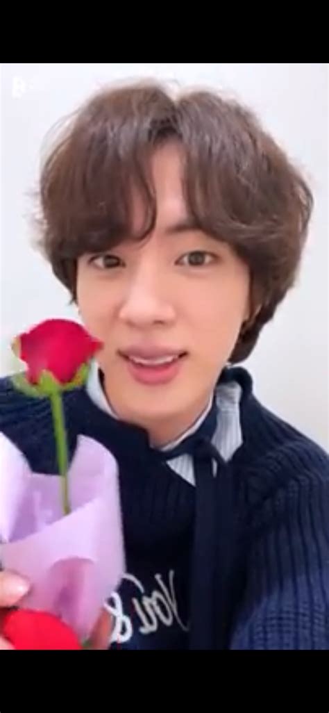 Bts Community Posts 🌹🐹jin Time🐹🌹 昨日はアミの期待通り、jinくんがjinタイムに会いにきてくれて