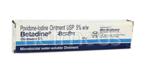 Betadine Ointment 125gm Buy Medicines Online At Best Price From