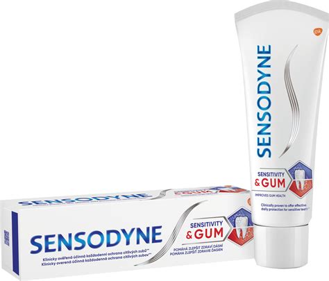 Sensodyne zubná pasta s fluoridom Sensitivity Gum 75 ml Teta