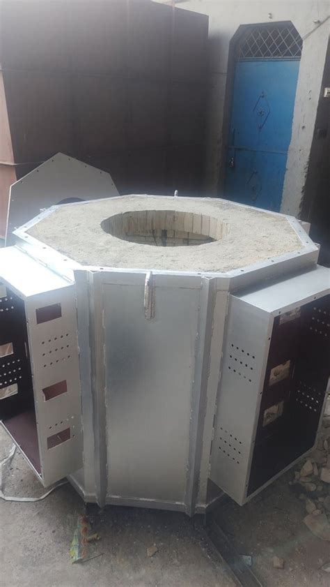 Aluminium Fix Electric Aluminum Melting Furnace Material Loading