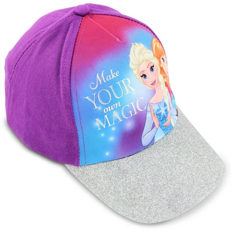 Little Girls Frozen Elsa And Anna Cotton Baseball Cap