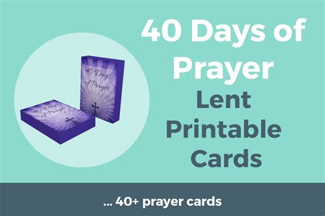 Lenten 40 Days Of Prayer