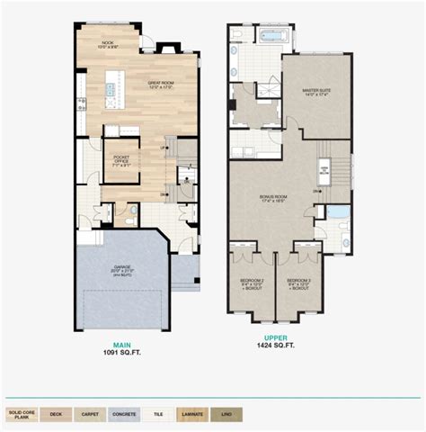 The Winston Zero Lot Line Floorplan By Trico Homes Floor Plan