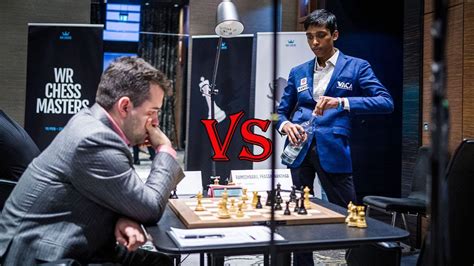 Ian Nepomniachtchi 2793 Vs Praggnanandhaa 2690 WR Chess Masters